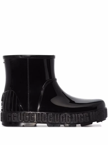 Непромокаемые ботильоны UGG Drizlita black