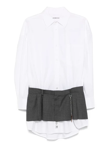 Платье с длинным рукавом от Alexander Wang grey