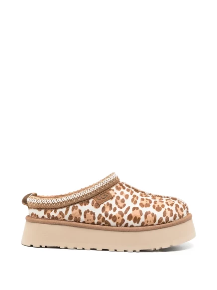 Женские тапочки Ugg Tazz Plains леопардовые