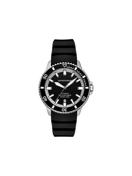 Мужские часы Emporio Armani Sea Explorer 42 мм, черные