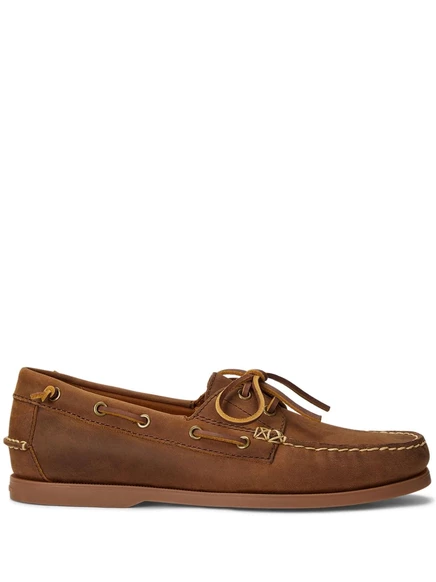 Кожаные лодочки Polo Ralph Lauren Merton brown