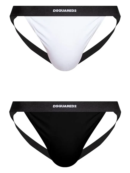 Мужские трусы-джоки DSQUARED2, 2 шт., черные