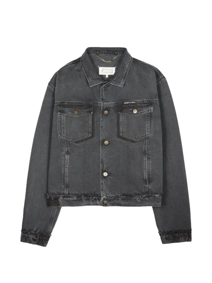 Мужская джинсовая куртка Maison Margiela 4-stitch, серая