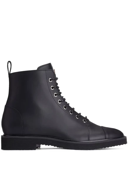Кожаные ботильоны Giuseppe Zanotti Chris black