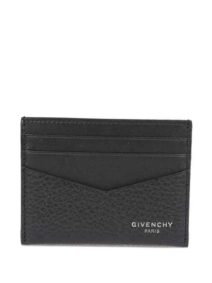Унисекс портмоне Givenchy кожаное, черное