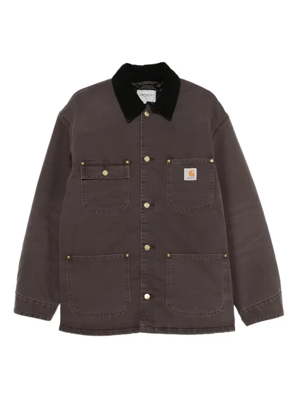 Повседневное пальто с вельветовым воротником от Carhartt brown