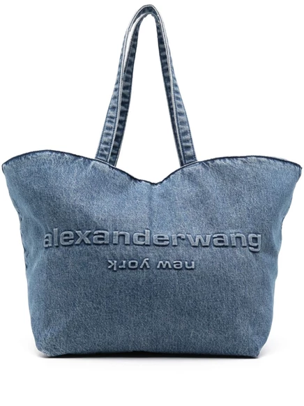 Женская сумка-тоут Alexander Wang Punch, джинсовая, синяя