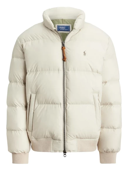 Мужская стеганая бомбер-куртка Polo Ralph Lauren, хаки