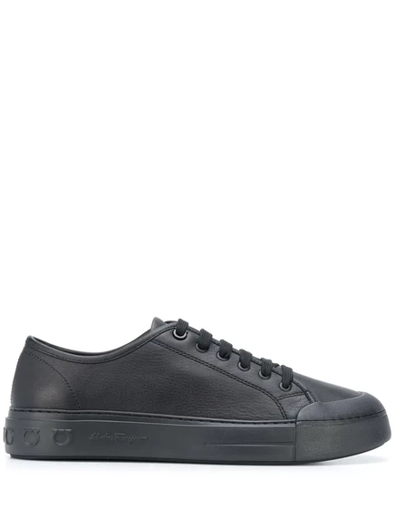Мужские кроссовки Ferragamo Gancio, черные