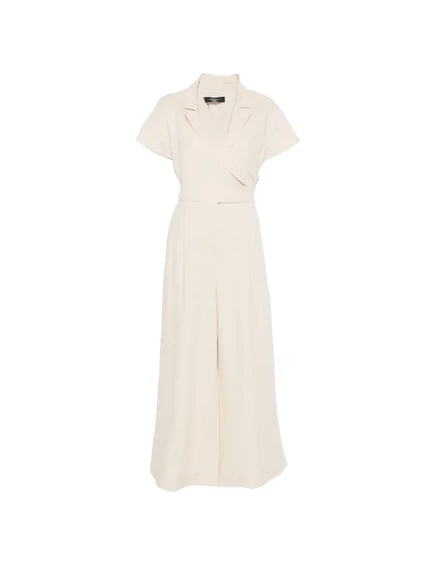 Женский комбинезон weekend max mara кюлот с запахом, бежевый