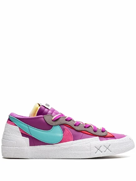 Унисекс кеды NIKE x SACAI Blazer Low, фиолетовые
