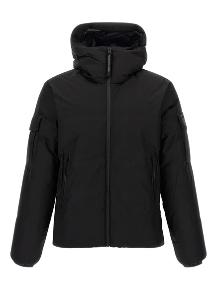 Мужская пуховая куртка C.P. Company из ripstop, черная