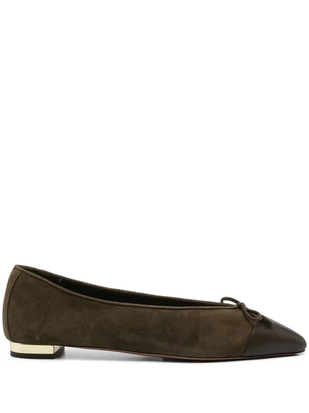 Балетки Aquazzura Gioia green