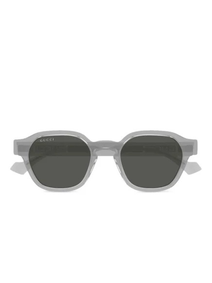 Мужские солнцезащитные очки Gucci Eyewear квадратные, серые