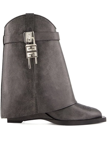Женские ковбойские ботинки Givenchy Shark Lock, черные