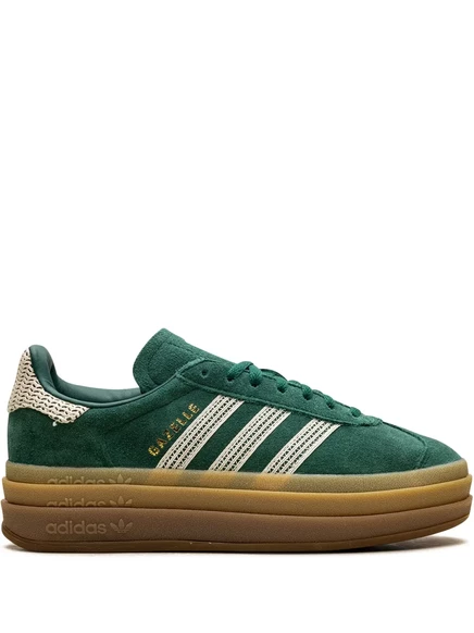 смелые кроссовки adidas Gazelle green