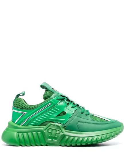 Унисекс кеды Philipp Plein Hexagon Runner, зеленые