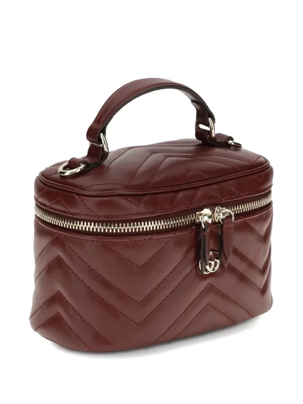 Сумка Gucci GG Marmont с верхней ручкой red