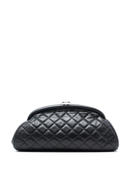 Женская сумка‑клатч chanel timeless из кожи ягнёнка, черная