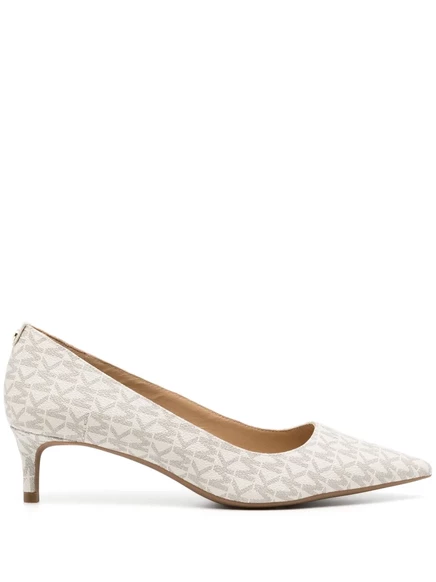 Парусиновые туфли-лодочки Michael Kors Alina 50 мм neutrals