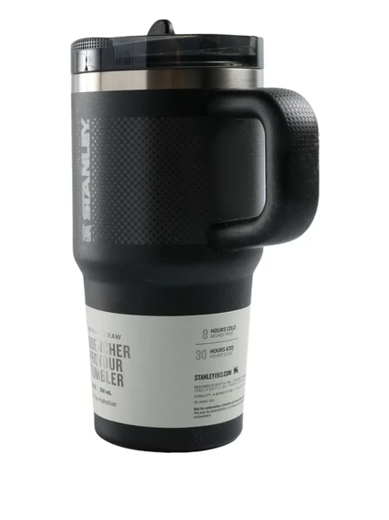 Термокружка Stanley Quencher ProTour с ручкой, черная
