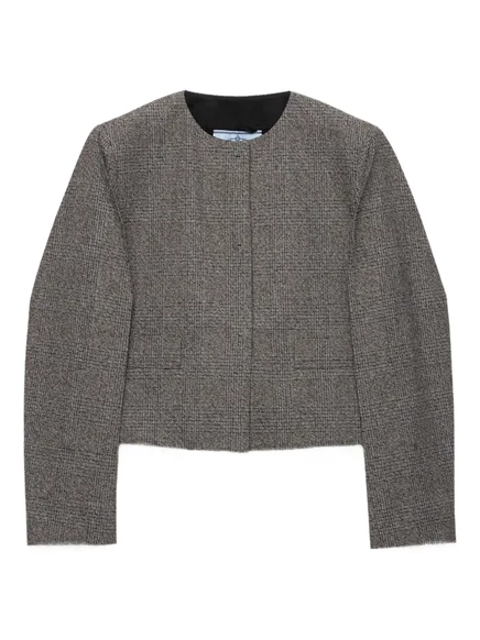 Жакет Prada mouline grey