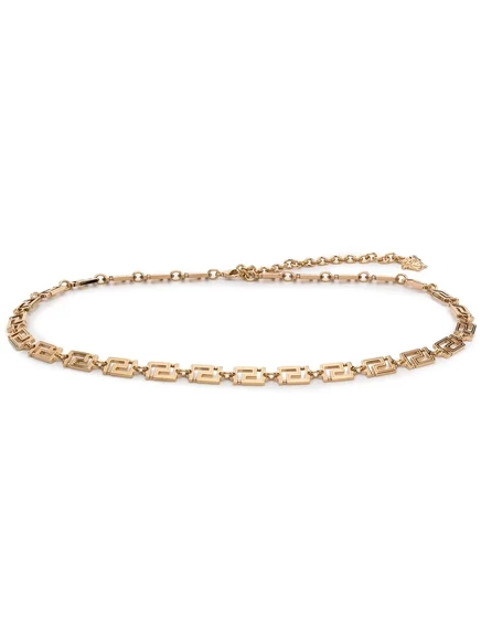 Пояс-цепочка Versace Greca Goddess gold