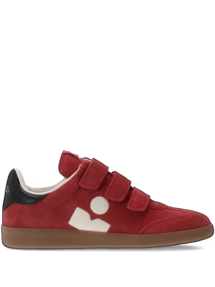 Женские кроссовки Isabel Marant Beth из замши, красные