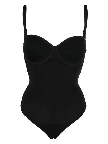 Женское стринговое боди Wolford Forming, черное