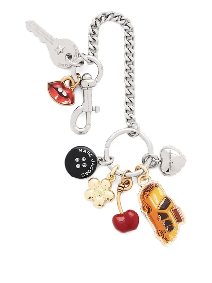 Женский брелок Marc Jacobs The Trinket металлический, серебристый