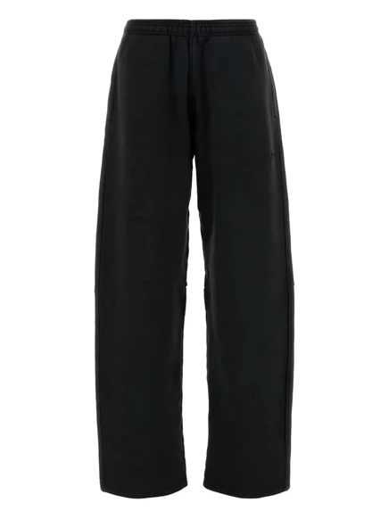 Женские брюки Alexander Wang с эластичным поясом, черные