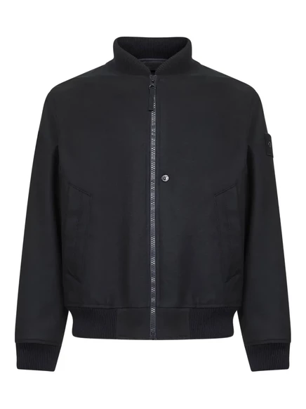 Мужской бомбер Stone Island с нашивкой компаса, синий