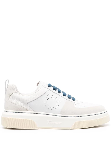 Кроссовки Ferragamo Cassina с низким берцем white