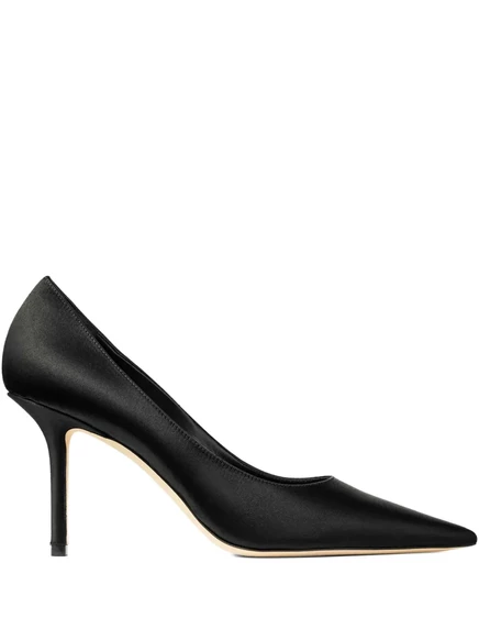 Туфли-лодочки с острым носком Jimmy Choo 85mm Love black
