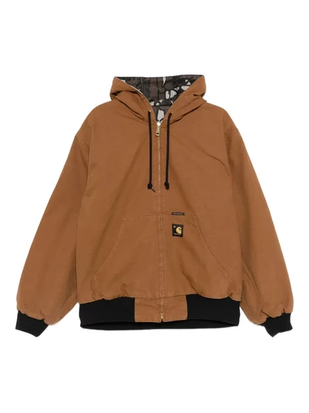 Мужская реверсивная куртка Carhartt WIP, коричневая