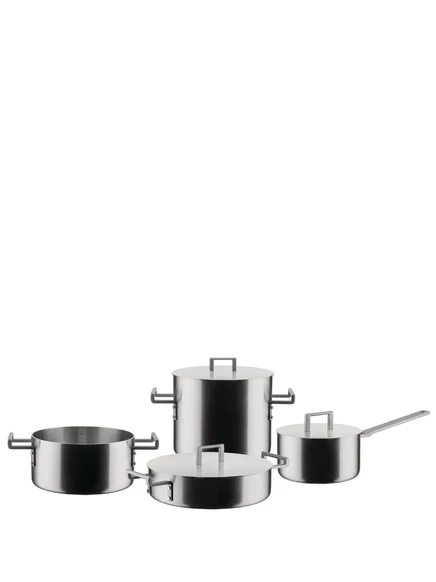 Набор стальной посуды Alessi Multiply silver