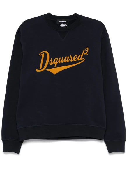 Мужской свитшот DSquared2 с логотипом, синий
