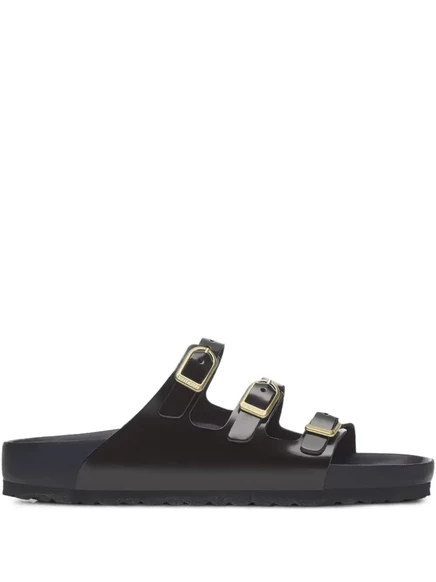 Унисекс-сандалии Birkenstock Florida на 3 ремешках, черные