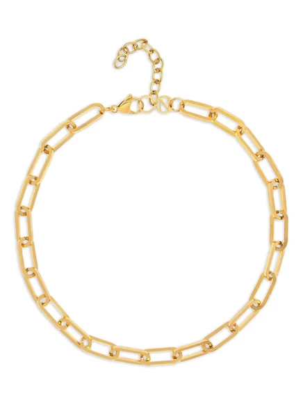 Женская цепочка Nialaya Jewelry с овальными звеньями, золотистая