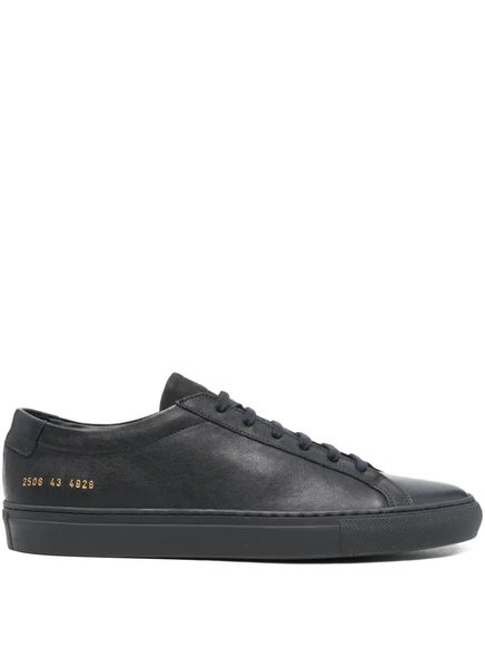 Мужские кожаные кроссовки Common Projects, синие