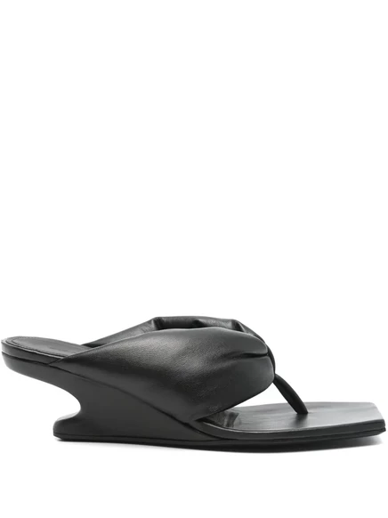 Женские босоножки Rick Owens 45 мм, черные
