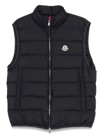 Мужской стёганый жилет Moncler Contrin, синий