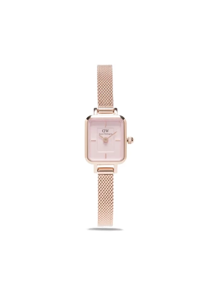 Женские часы Daniel Wellington Quadro Mini 19 мм, розовые
