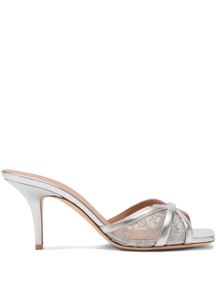 Босоножки Malone Souliers Perla, серебристые