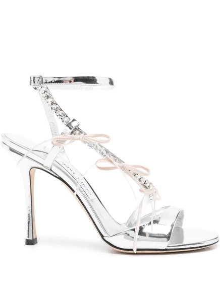 Босоножки Lula от Jimmy Choo 100 мм silver