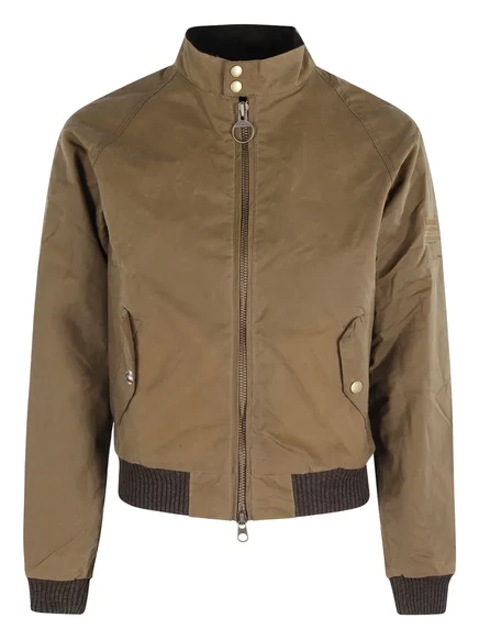 Куртка-бомбер Barbour International от Steve McQueen Merchant wax brown