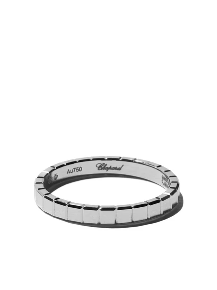 Женское кольцо Chopard Ice Cube Pure 18K белое золото