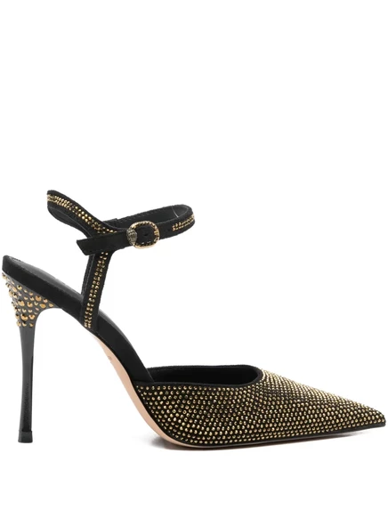 Туфли-лодочки Kurt Geiger London на каблуке 105 мм с заклепками