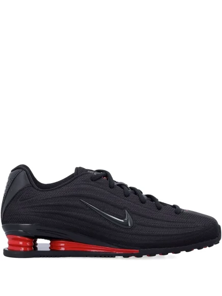 Кроссовки Nike Shox Z swoosh с высокой детализацией black