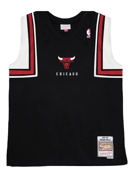 Мужская майка Mitchell & Ness NBA Chicago Bulls 1997, черная